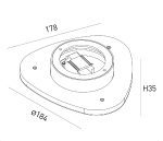 Настенный светильник Designled ML-TR184-WH-WW 016542