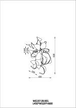 Бра Wertmark Alessandra WE197.09.901