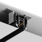 Шинопровод магнитный под натяжной потолок Hesby Lighting ElDeko HSBL_0072_1