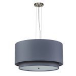 Подвесной светильник Indigo Nebbia 13020/3P Nickel V000353