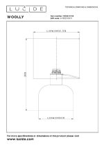 Настольная лампа Lucide Woolly 10516/01/38