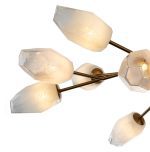 Люстра на штанге Indigo Boccio 13003/12C Brass V000005