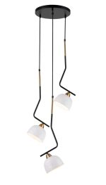 Подвесная люстра Indigo Attimo 10005/3P Black V000155