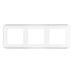 Рамка трехместная Arlight FRM-VERSA-PL-3-WH 043782