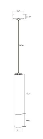 Подвесной светодиодный светильник Fiberli Icicle-440-GN 12110601