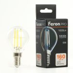 Лампа светодиодная Feron LB-1706 E14 6W 6400K 51258