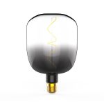 Лампа светодиодная филаментная Gauss E27 5W 1800K черная 1008802105