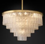 Подвесная люстра DeLight Collection Glace KG0998P-10R brass