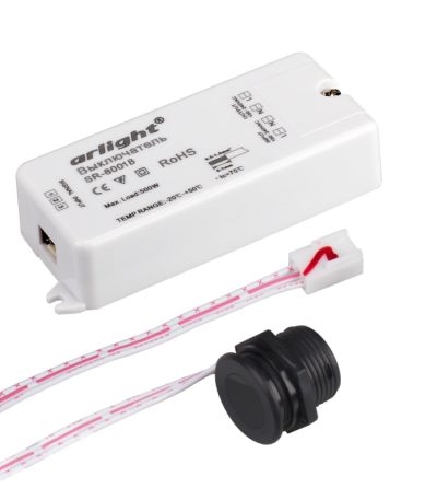 ИК-датчик Arlight SR-8001B Black (220V, 500W, IR-Sensor) 020209
