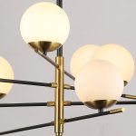 Люстра на штанге Illumico IL0063-8P-79 BK COP