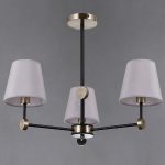 Люстра на штанге Illumico IL0394-3CSQ-24 BK AB CASTOR