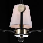 Люстра на штанге Illumico IL0394-3CSQ-24 BK AB CASTOR