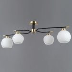 Потолочная люстра Illumico IL0638-4CSQ-24 AB BK LIBRA