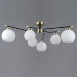 Потолочная люстра Illumico IL0638-6CSQ-24 AB BK LIBRA