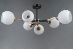 Люстра на штанге Illumico IL0715-6CSQ-24 BK GD LIBRA