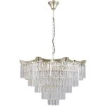 Подвесная люстра Illumico IL3575-8+4PSQ-24 GD LYRA