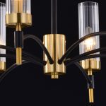 Люстра на штанге Illumico IL5177-8PLS-29 BRASS TUBO
