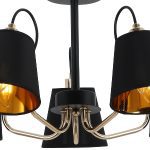 Люстра на штанге Illumico IL6120-5COU-79 BK GD