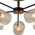 Люстра на штанге Illumico IL8248-5COU-79 BK GD