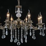 Подвесная люстра Illumico IL9927-8PSQ-24 AB CASTOR