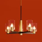Люстра на штанге Freya Ombre FR2051CL-05BBS