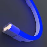 Гибкий неон Maytoni Led Strip 25x13 220В 8Вт/м Blue IP65 50м 201235