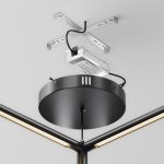 Потолочная чаша для ввода питания с блоком питания Maytoni Shelf CA031B-B