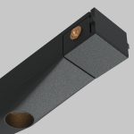 Трековый магнитный светильник Maytoni Spiky TR175-1-24WTW-M-B