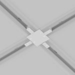 Коннектор X-образный Maytoni Accessories for tracks TRA002CX-11W