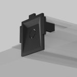 Комплект заглушек к встраиваемому шинопроводу (2 шт.) Maytoni Radity TRA084EC-12B