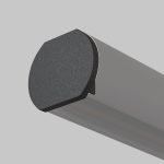 Заглушка для круглового шинопровода (2 шт.) Maytoni Basity TRA172EC-R-11B