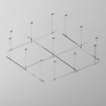 Шинопровод магнитный накладной/подвесной Maytoni Flarity TRX154-112PT