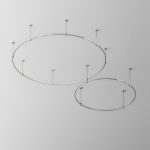 Шинопровод накладной/подвесной Maytoni Flarity TRX154-2SR-D1800-PT