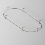 Шинопровод магнитный накладной/подвесной Maytoni Flarity TRX154-SR-D800-PT