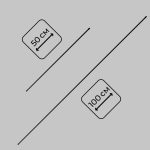 Стойка потолочная IMEX Thin & Smart IL.0060.3000-1000-BK