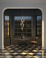 Подвесной светильник Maytoni Verticale MOD308PL-L9CG3K