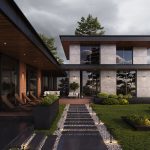 Фасадный светильник Maytoni Sleek O477WL-L2GF3K