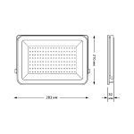 Прожектор светодиодный Gauss Qplus 100W 6500К 613511100