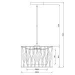 Подвесной светильник Escada Zambeze 10181/1S