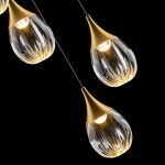 Каскадная люстра Delight Collection Stilla MD24001004-5A gold/clear