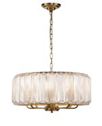 Подвесная люстра Indigo Piroet 12011/8P Brass V000052