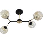 Люстра на штанге Reluce 01358-0.3-04 BK+FGD