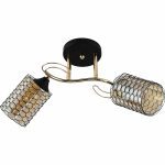 Люстра на штанге Reluce 01309-0.3-02 BK+FGD