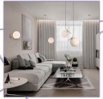 Подвесной светильник Elvan PD-4457L/1-E14-Gl