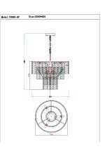 Подвесная люстра Moderli Alberto V8080-6P