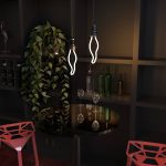 Лампа светодиодная филаментная Gauss E14 4W 2700K свеча на ветру матовая 1000801104