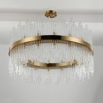 Подвесная люстра Delight Collection KR1209P-12 brass