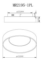 Потолочный светильник Myfar Shannon MR2195-1PL