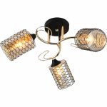 Люстра на штанге Reluce 01309-0.3-03 BK+FGD