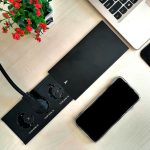 Блок розеток JX (Slide Top) (3 секции с кабелем питания) Mebax 00-00002887